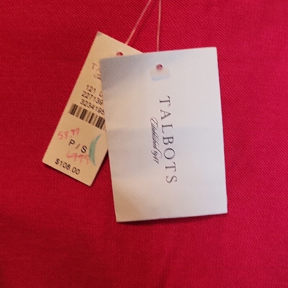 Talbots Fuchsia Knit Top - Picture 3 of 5